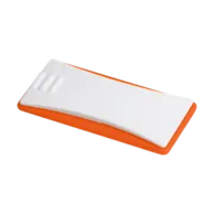 Bianco e arancione