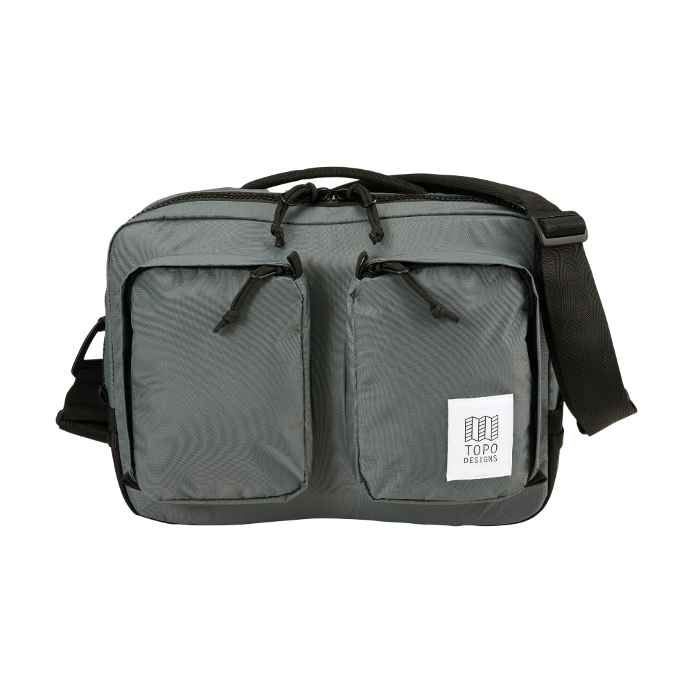 ICON - toporecycledglobalbriefcase charcoal