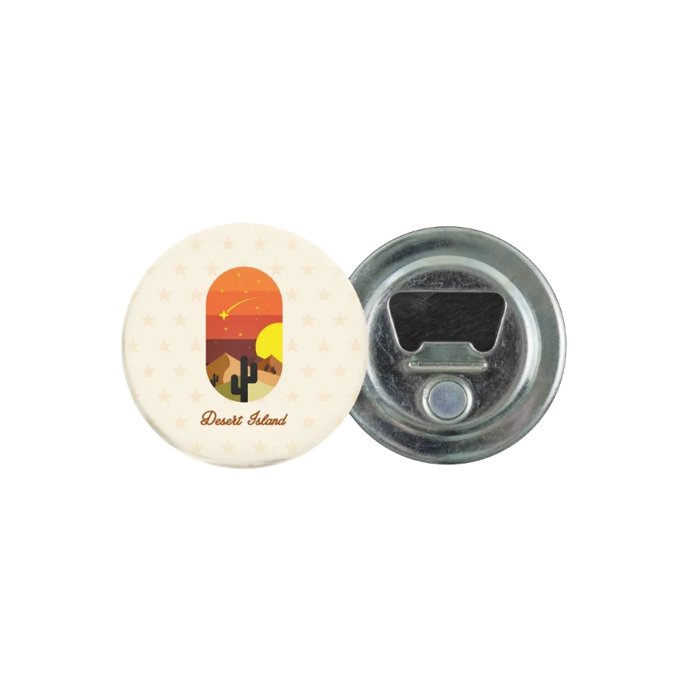 PDP - metalbutton56mmwithbottleopenerandmagnet square #F8F8F8 background