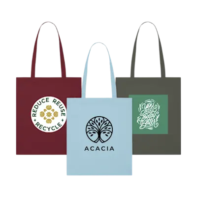 Borsa in cotone ecologico leggero