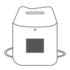 ICON fieldco16ozcottoncanvasconvertibletoteFRONT