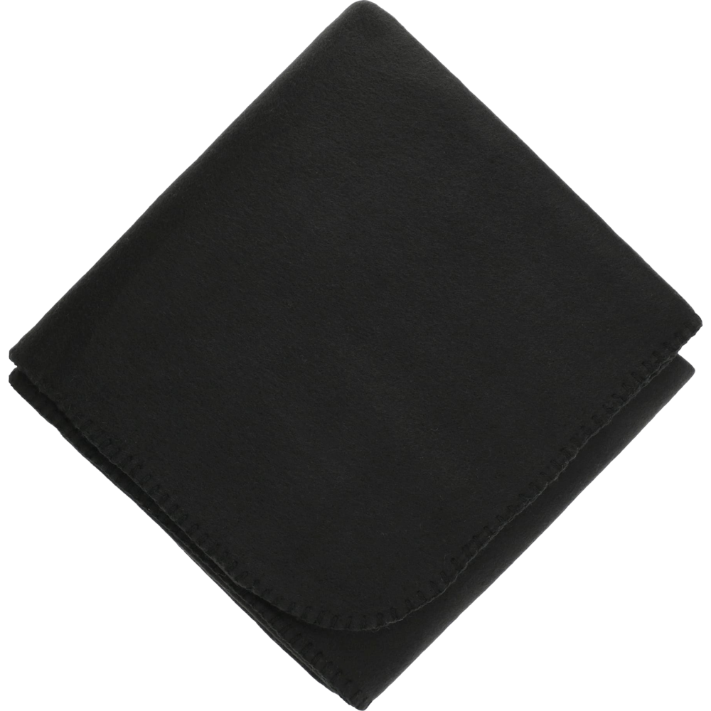 ICON - 100recycledpetfleeceblanket black