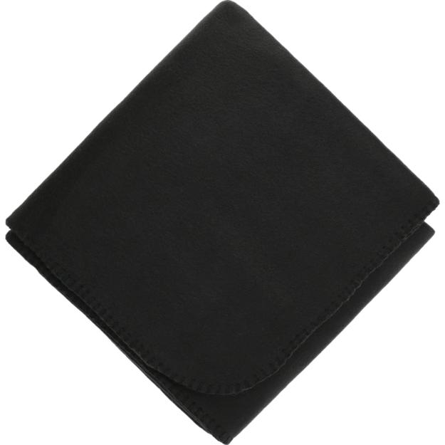ICON - 100recycledpetfleeceblanket black
