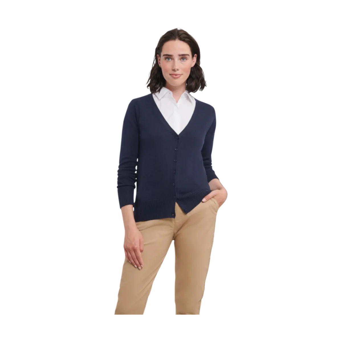 Russell Athletic V-Neck Cardigan main image