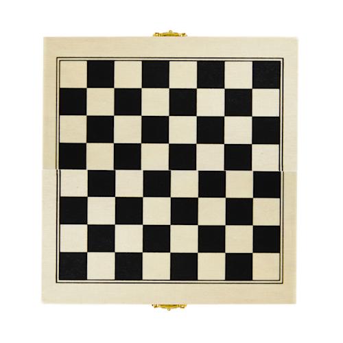 126. King houten schaakspel Thumbnail