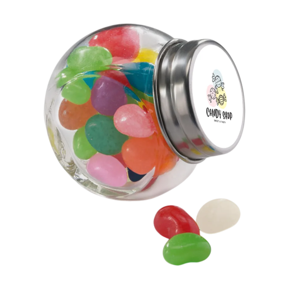 glassjarjellybeansround25mm plp