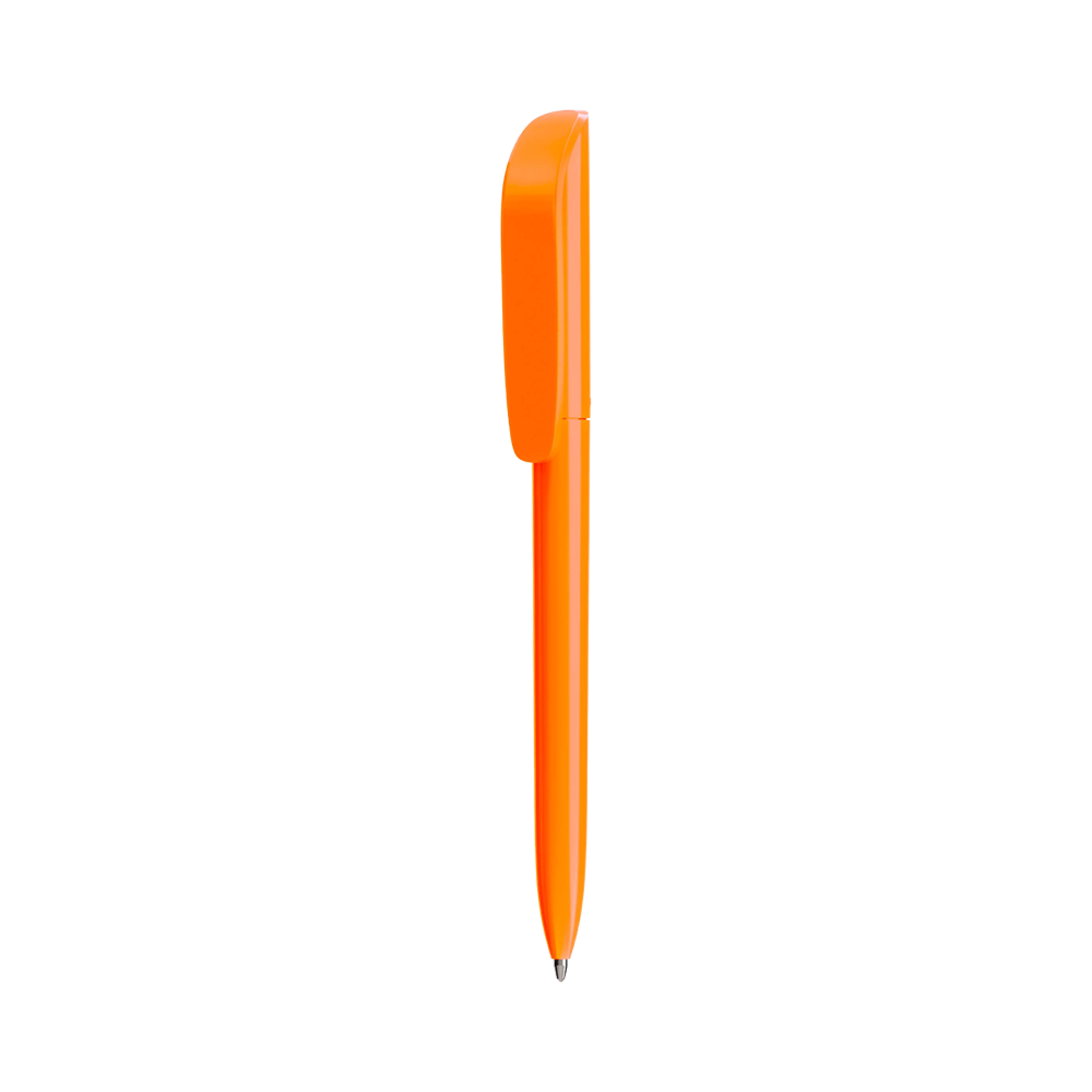 BIC super clip pen orange