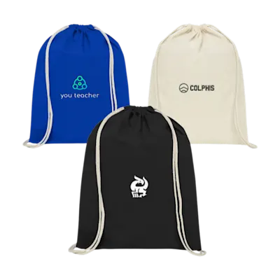 Oregon Cotton Drawstring Bag 140 g/m²
