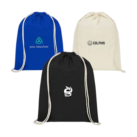 Oregon Cotton Drawstring Bag 140 g/m²