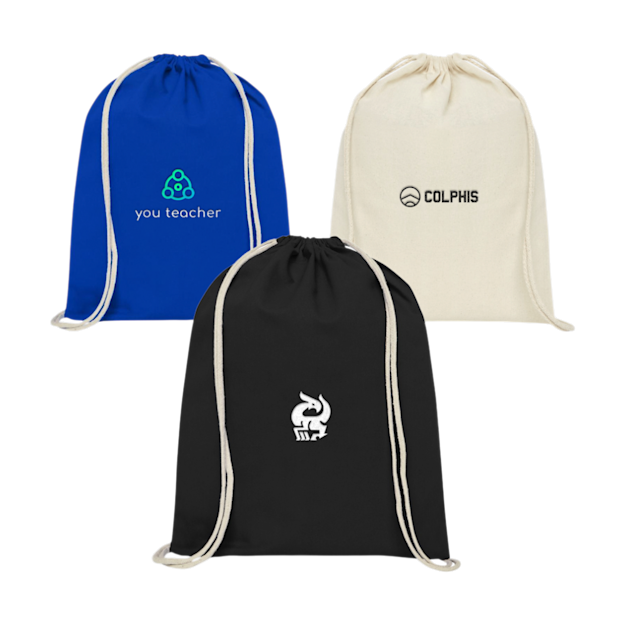 3. Oregon 140 g m² cotton drawstring bag 5L Image