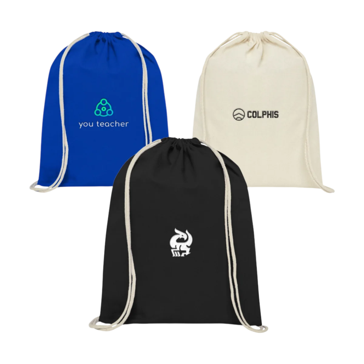 Oregon Cotton Drawstring Bag 140 g/m² main image