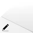 350 gsm  Kingboard  uncoated