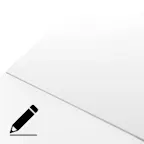 350 gsm  Kingboard  uncoated