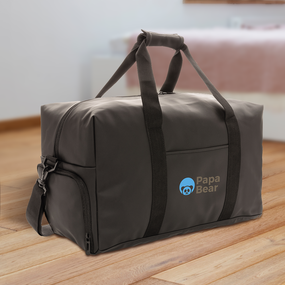 Sac de voyage en similicuir lisse