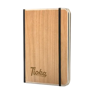 Wooden Cover Deluxe Notebook A5