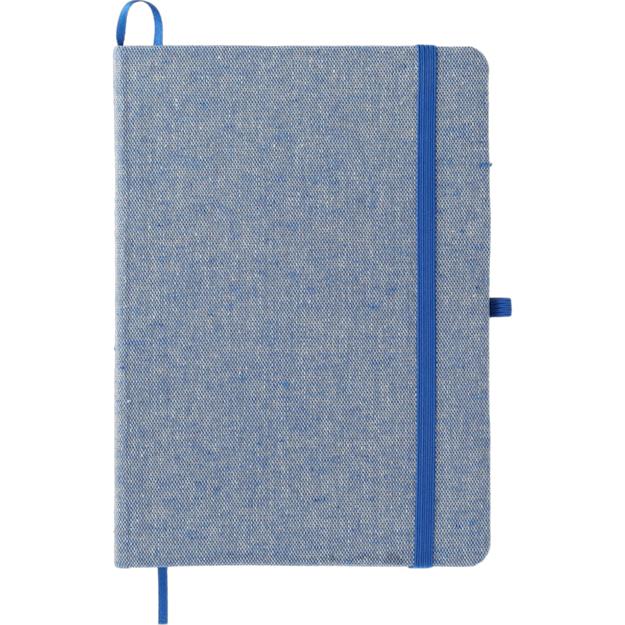 ICON - recycledcottonboundnotebookfscmix5x7in blue
