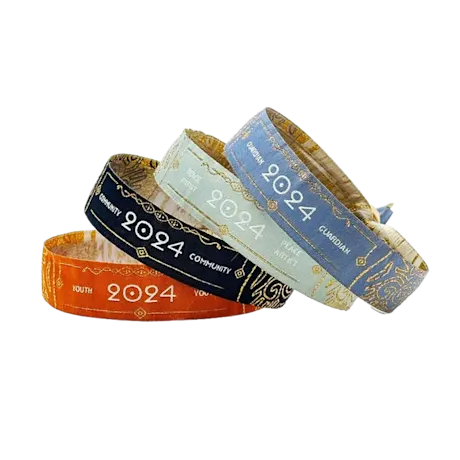 Woven Festival Wristbands