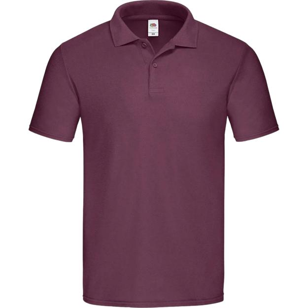 fruitoftheloomoriginalpolo630500u.color.burgundy - fruitoftheloomoriginalpolo630500u_burgundy