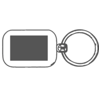 30 x 20 mm - On the front side