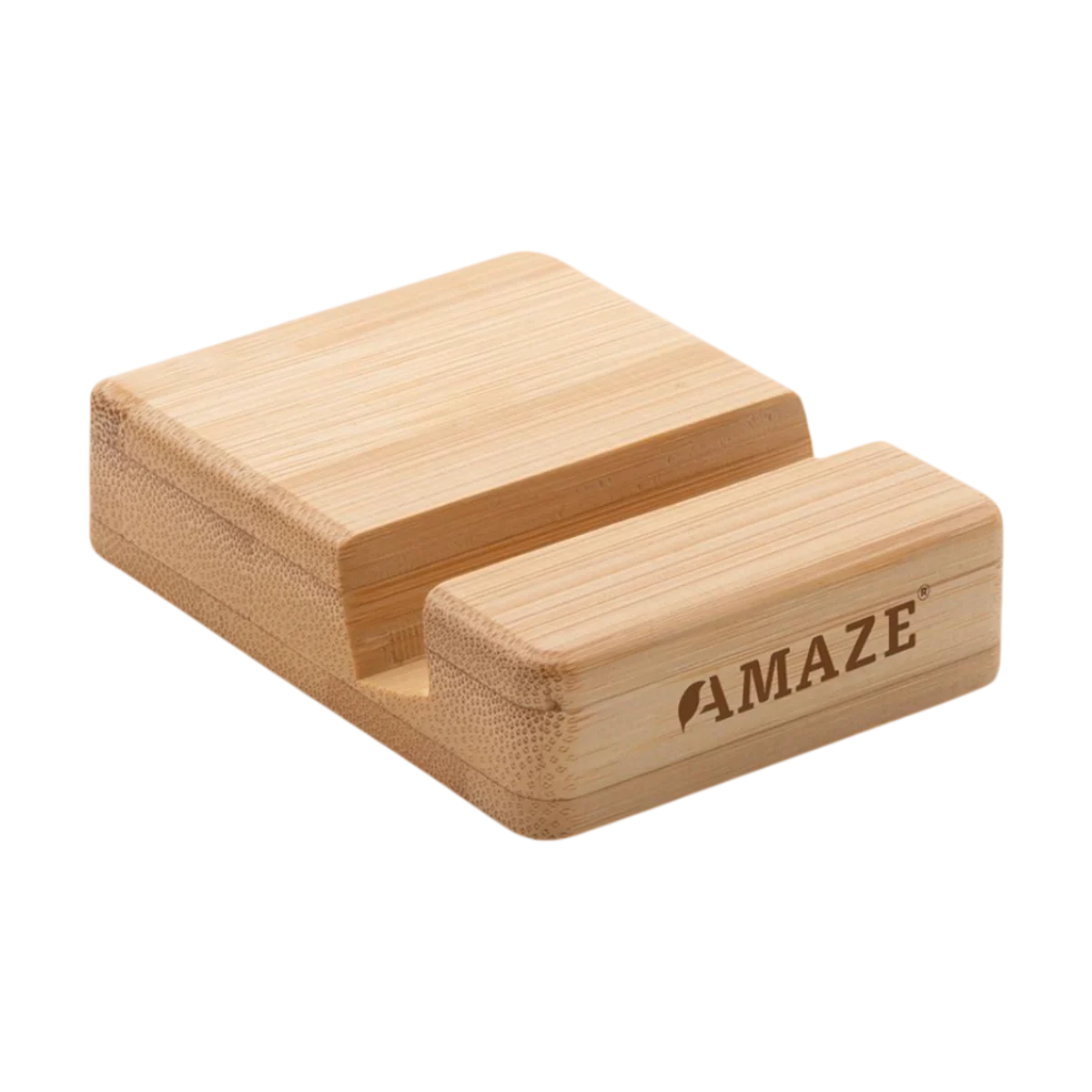 Bamboo Phone Stand main image