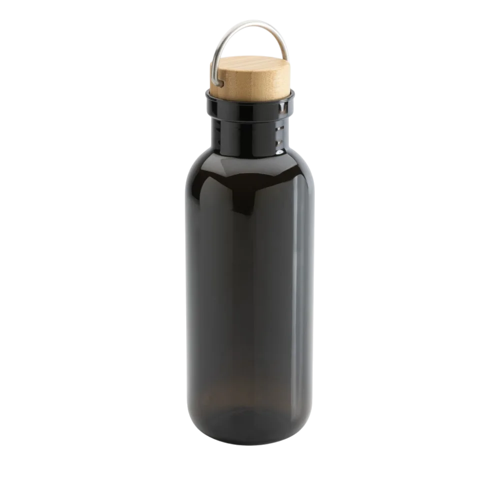 GRS RPET Bottle with Bamboo Lid and Handle-catalog-image
