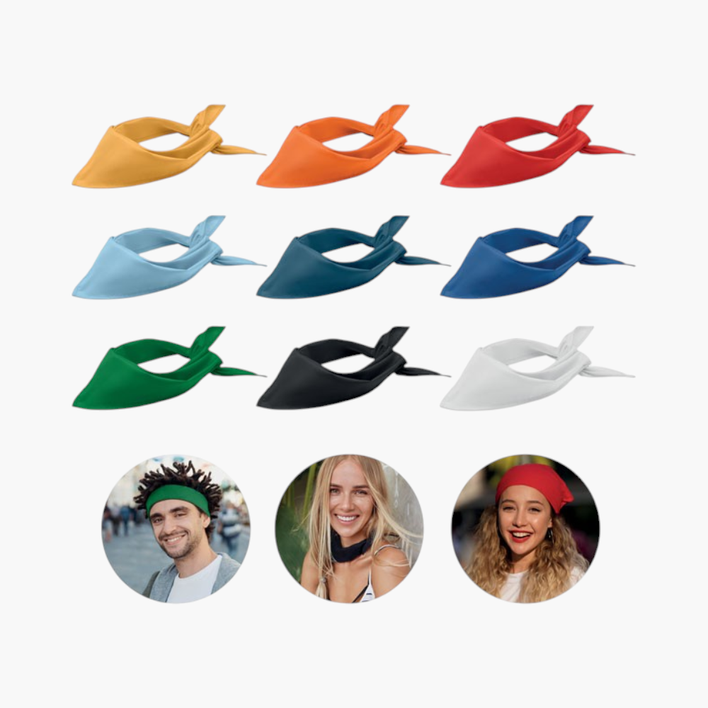 Bandana Polycotton Multifunction Scarf HelloPrint