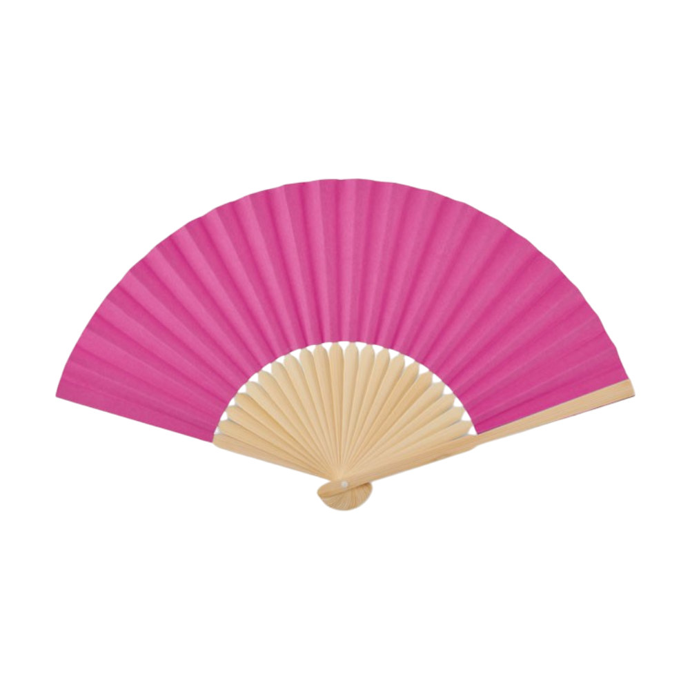 ICON - papermanuelhandfan fuchsia