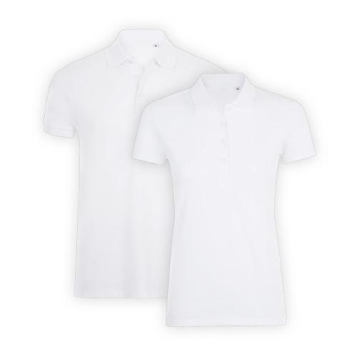 Premium Polo Shirts Slim Fit ICON white