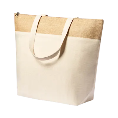 Borsa Termica in Cotone e Juta