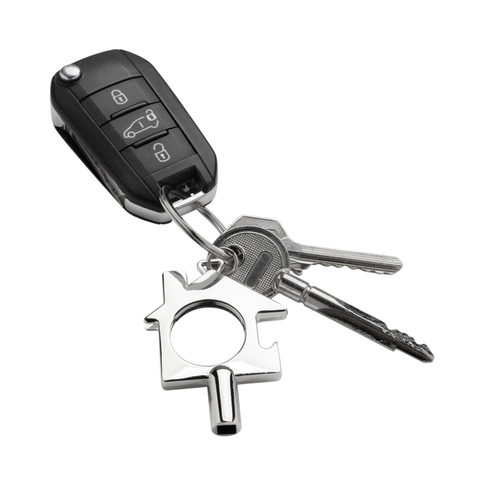 RCS Recycled Zinc Alloy 3-in-1 Keychain | HelloPrint