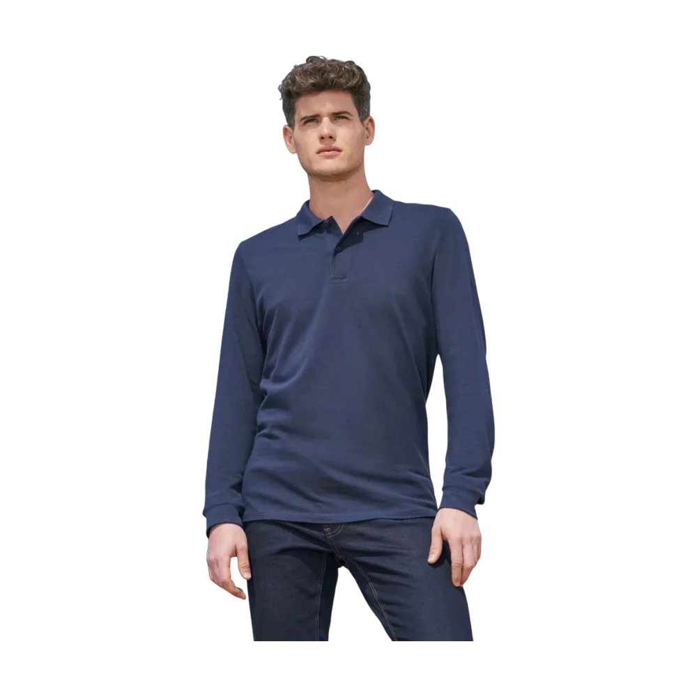 SOL'S Perfect Regular Fit Longsleve Polo. - solsperfectlsl802087m_1