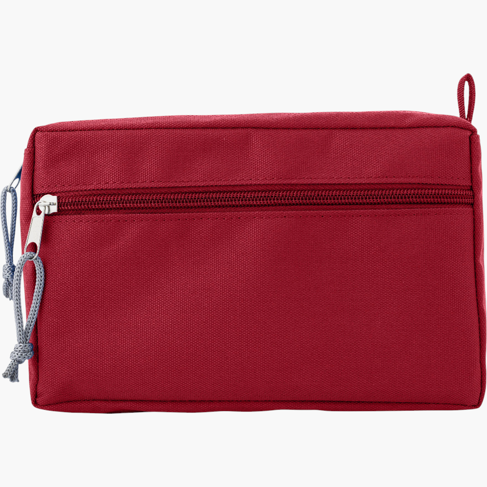 Trousse de toilette en coton recyclé