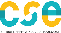 Logo CSE airbus defence and space