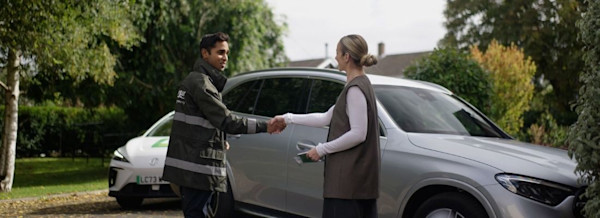 Europcar car and van hire delivery service