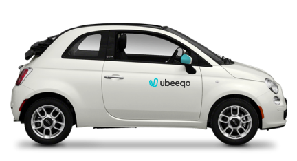 Fiat 500 Cabrio - Ubeeqo Carsharing