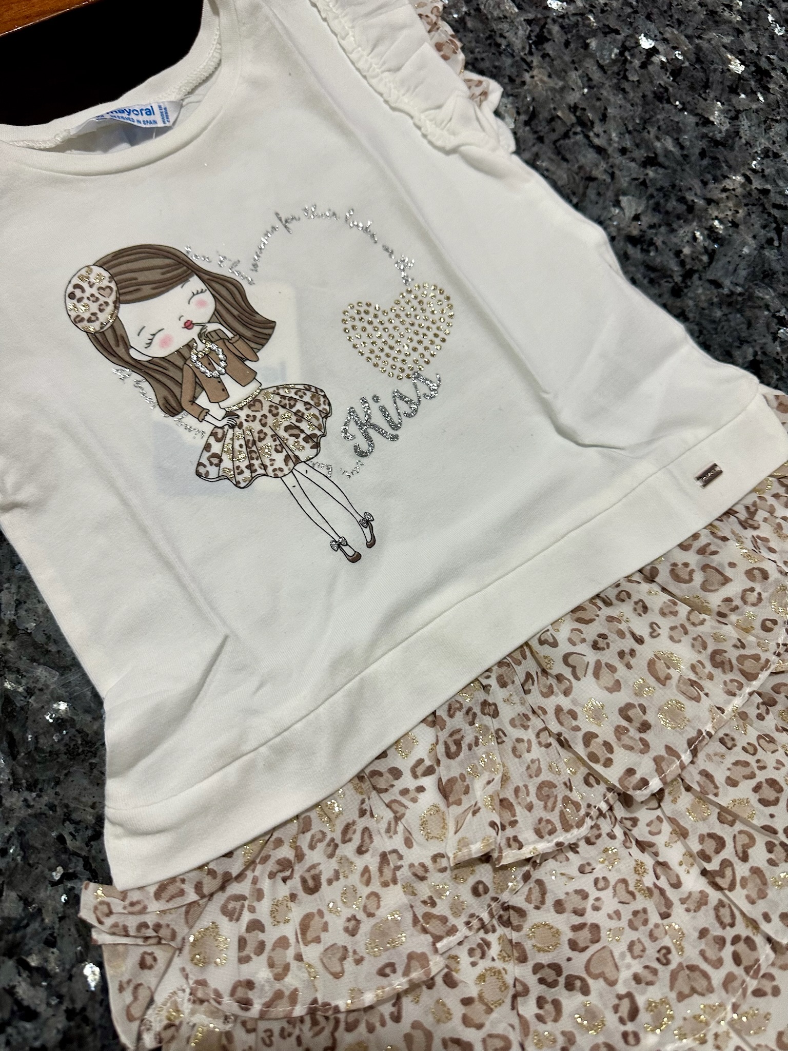 Vestido print puntos