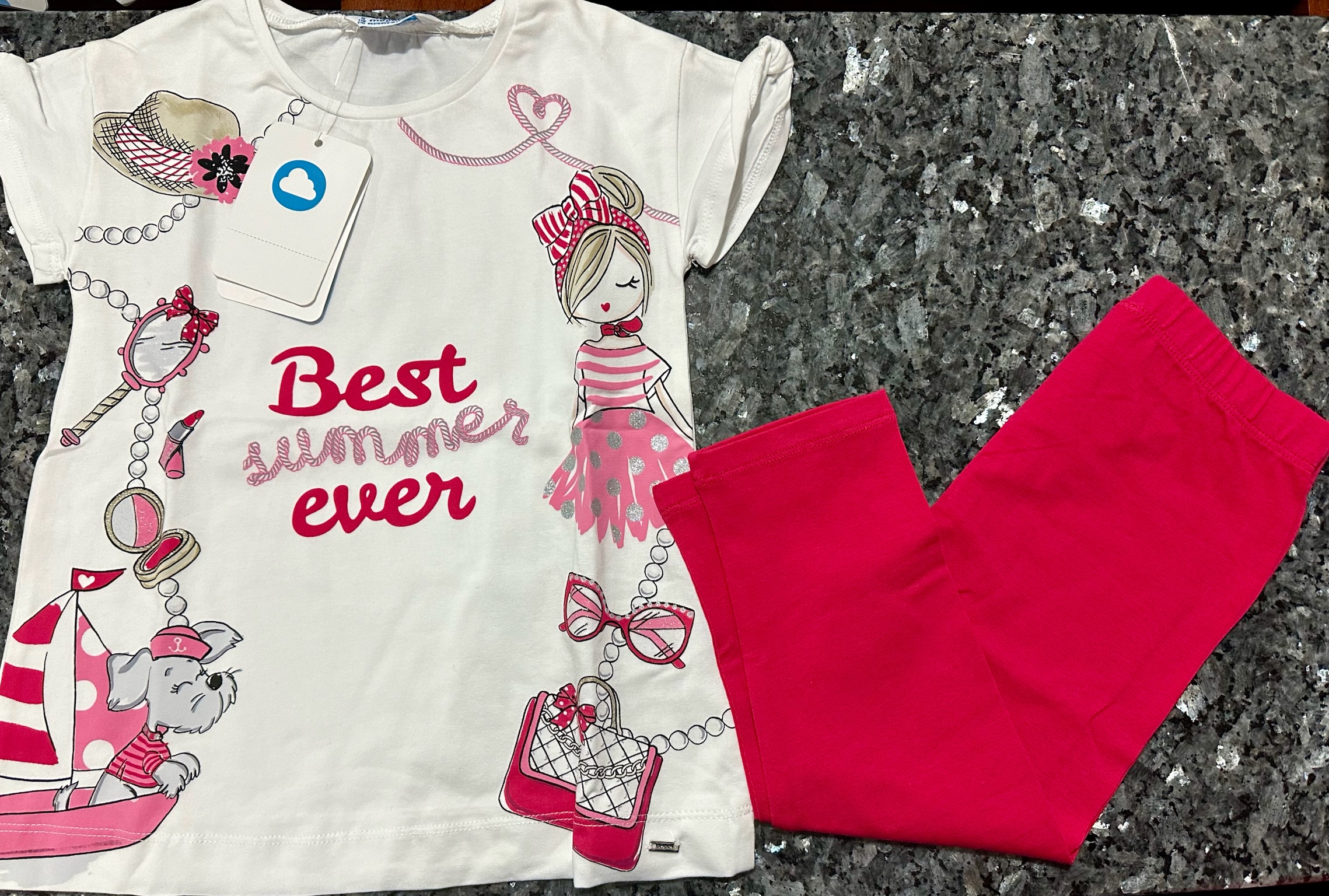 Conjunto 2 piezas pantalón corto (best)