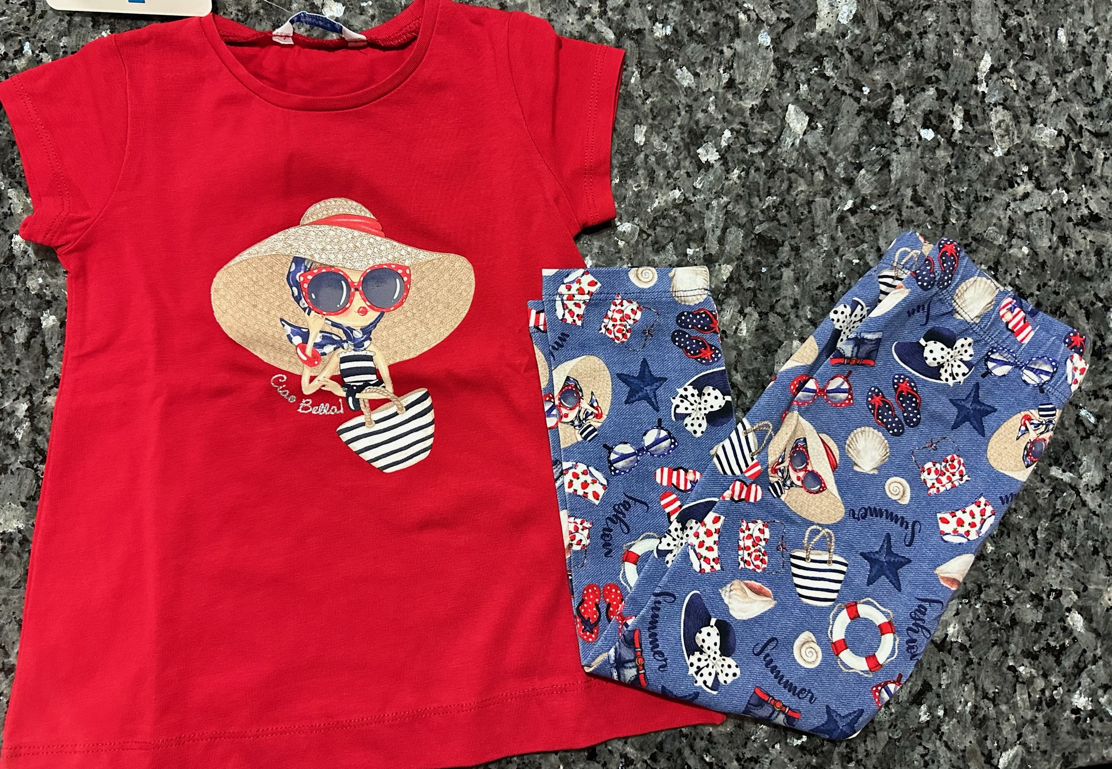 Conjunto 2 piezas pantalón (Niña sombrero)