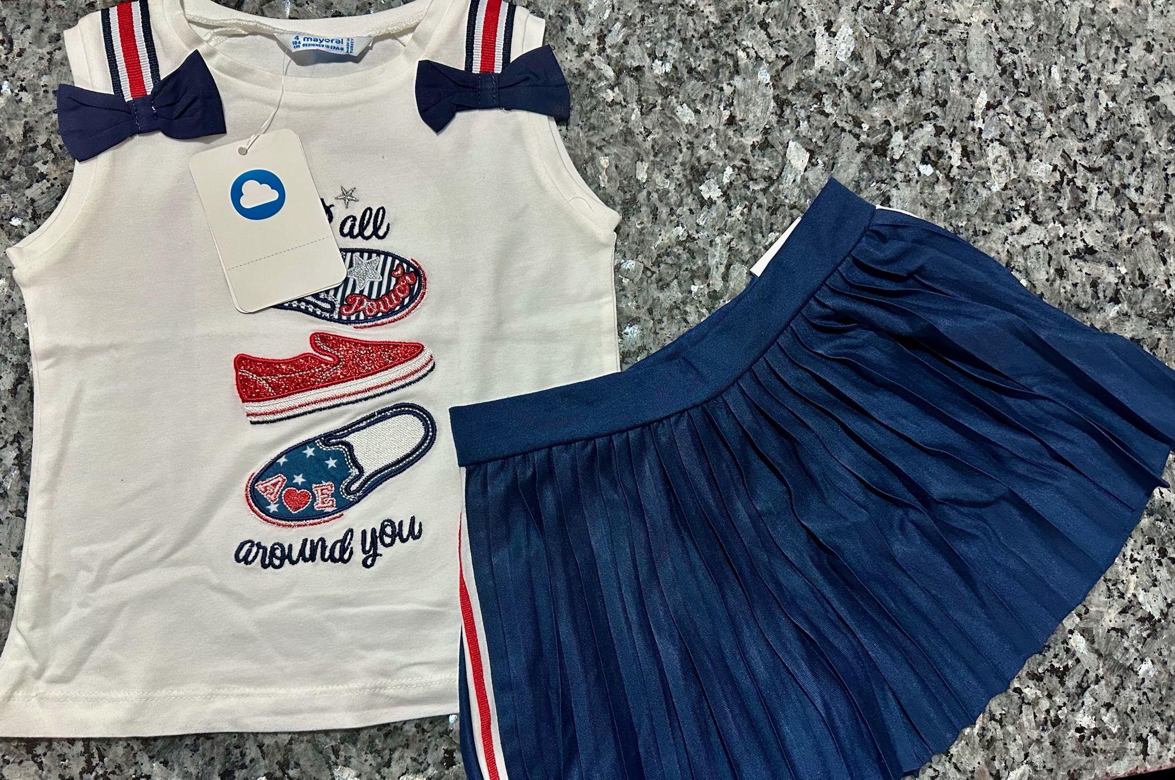 Conjunto falda short tenis