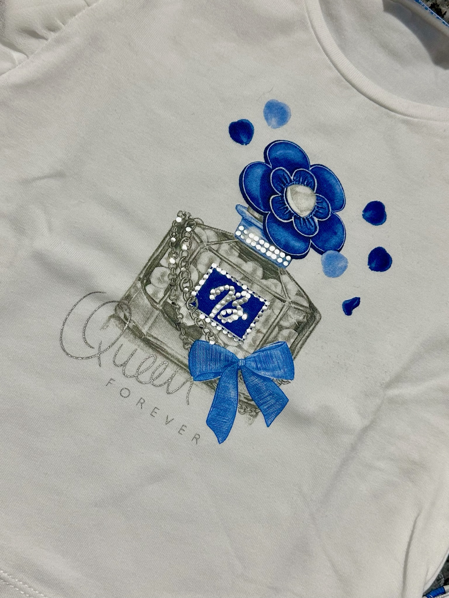 Conjunto falda flores perfume