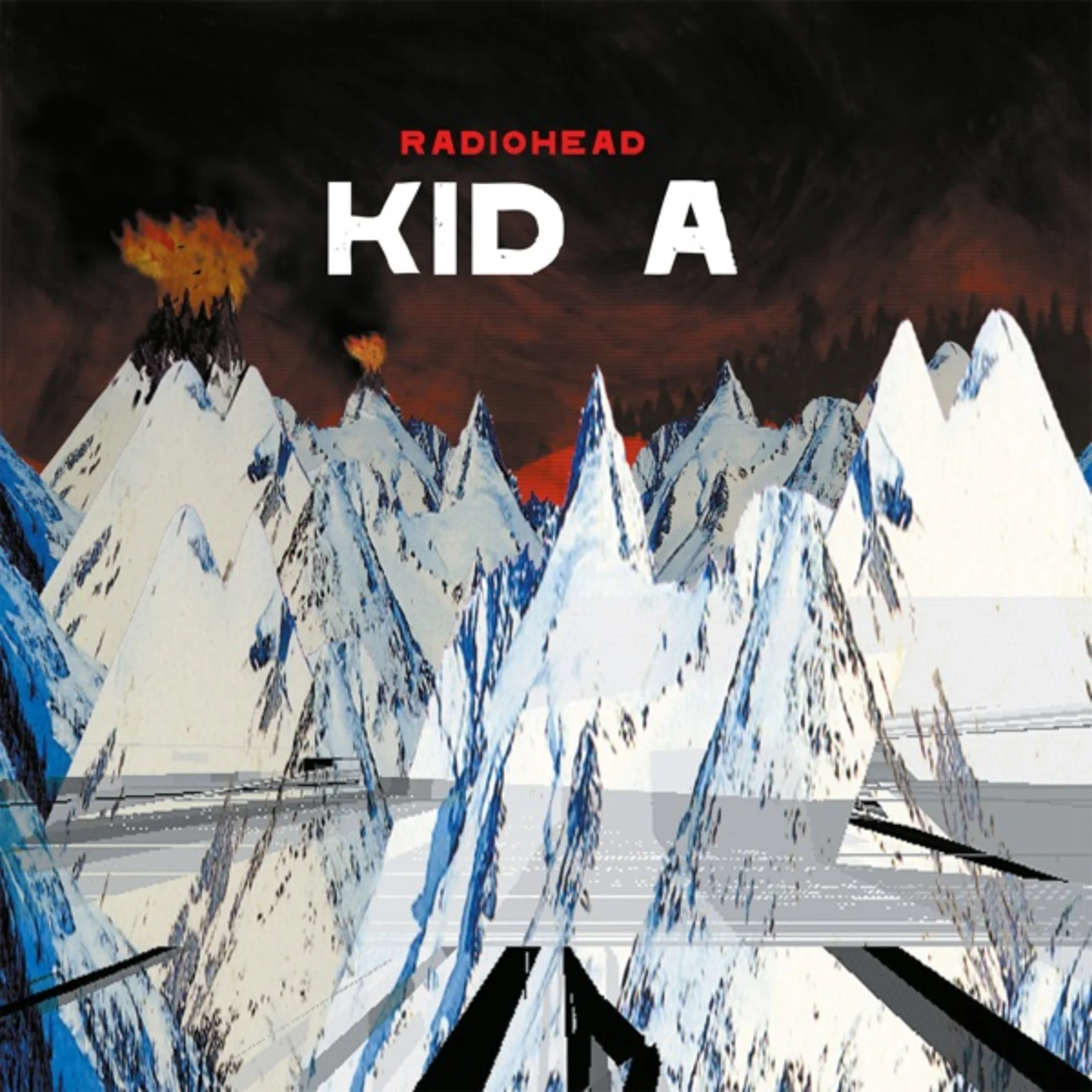 Kid A by Radiohead — album cover art