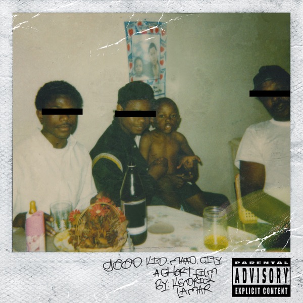good kid, m.A.A.d city by Kendrick Lamar — album cover art