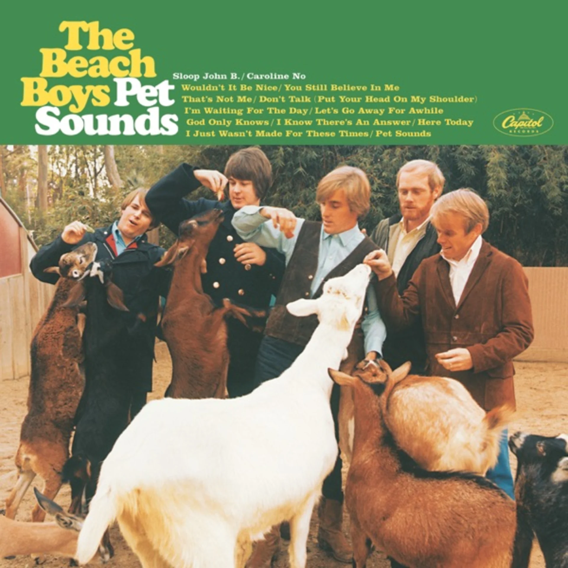 Pet Sounds by The Beach Boys — album cover art