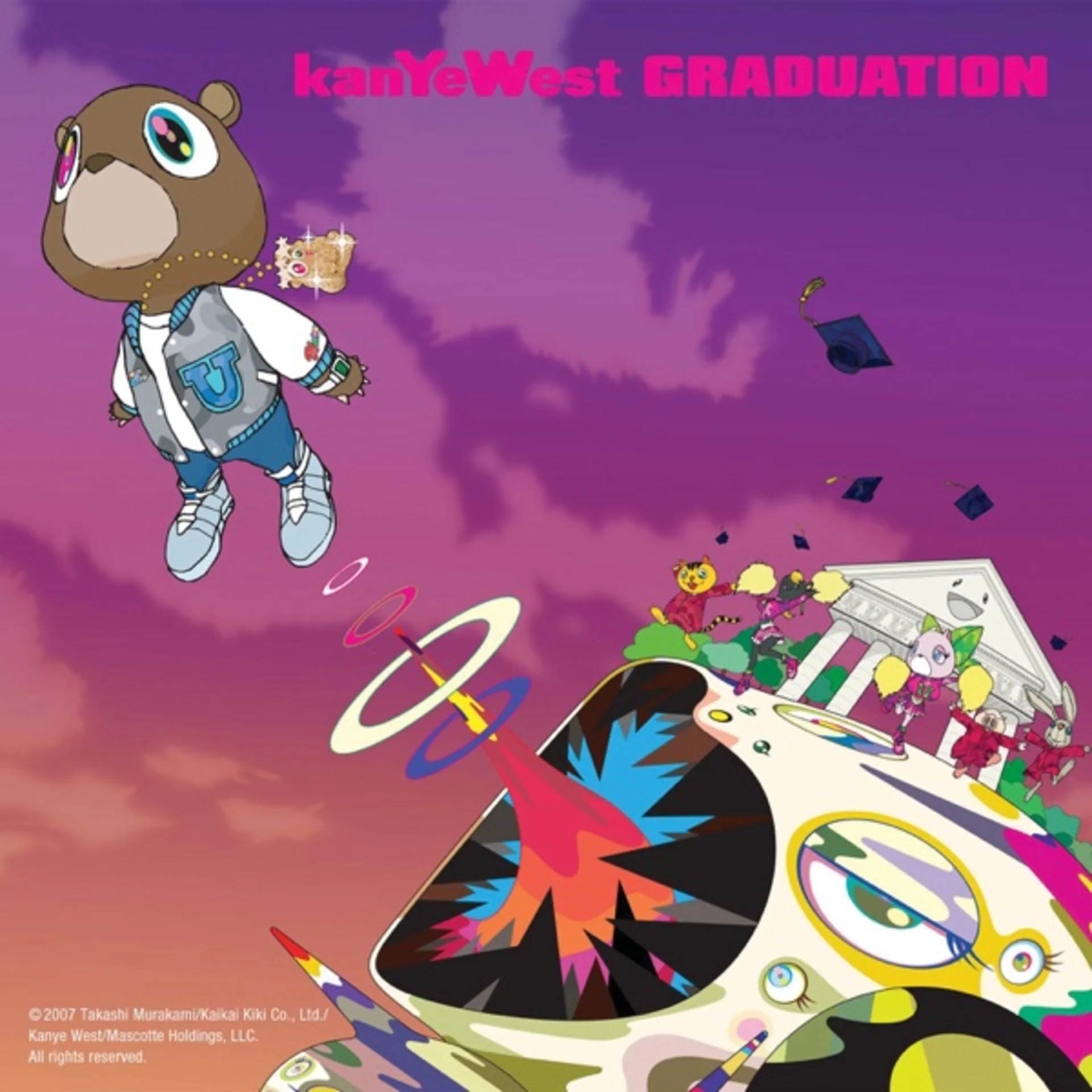 Graduation by Kanye West — album cover art