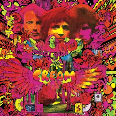 Disraeli Gears by Cream — album cover art