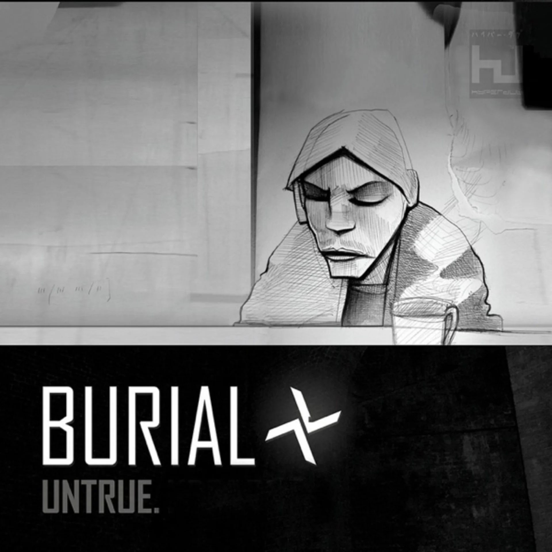 Untrue by Burial — album cover art