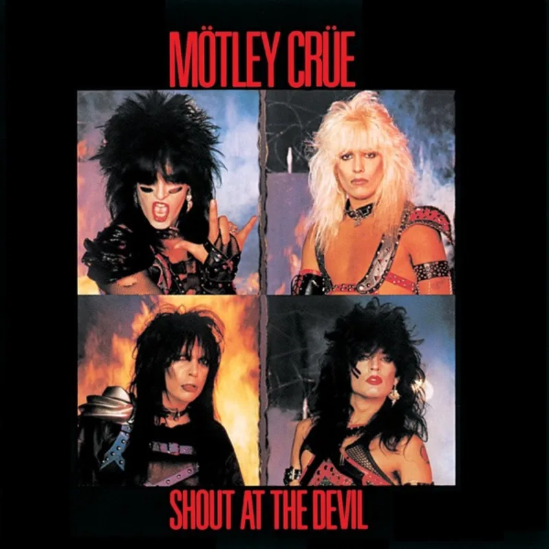 Shout at the Devil by Mötley Crüe — album cover art