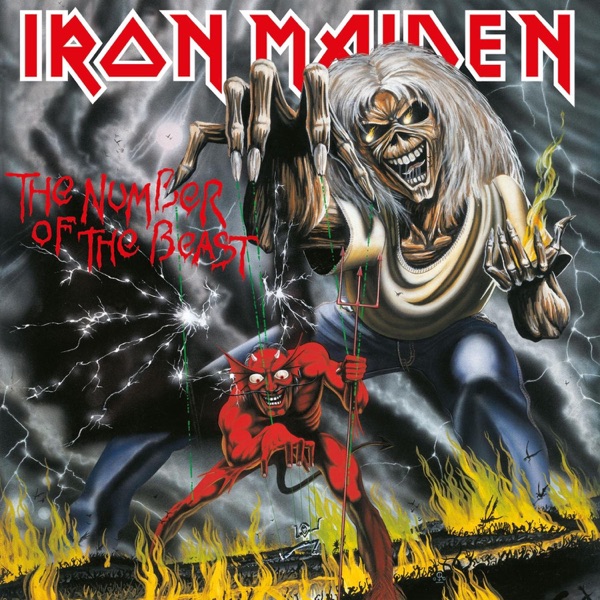 The Number of the Beast by Iron Maiden — album cover art