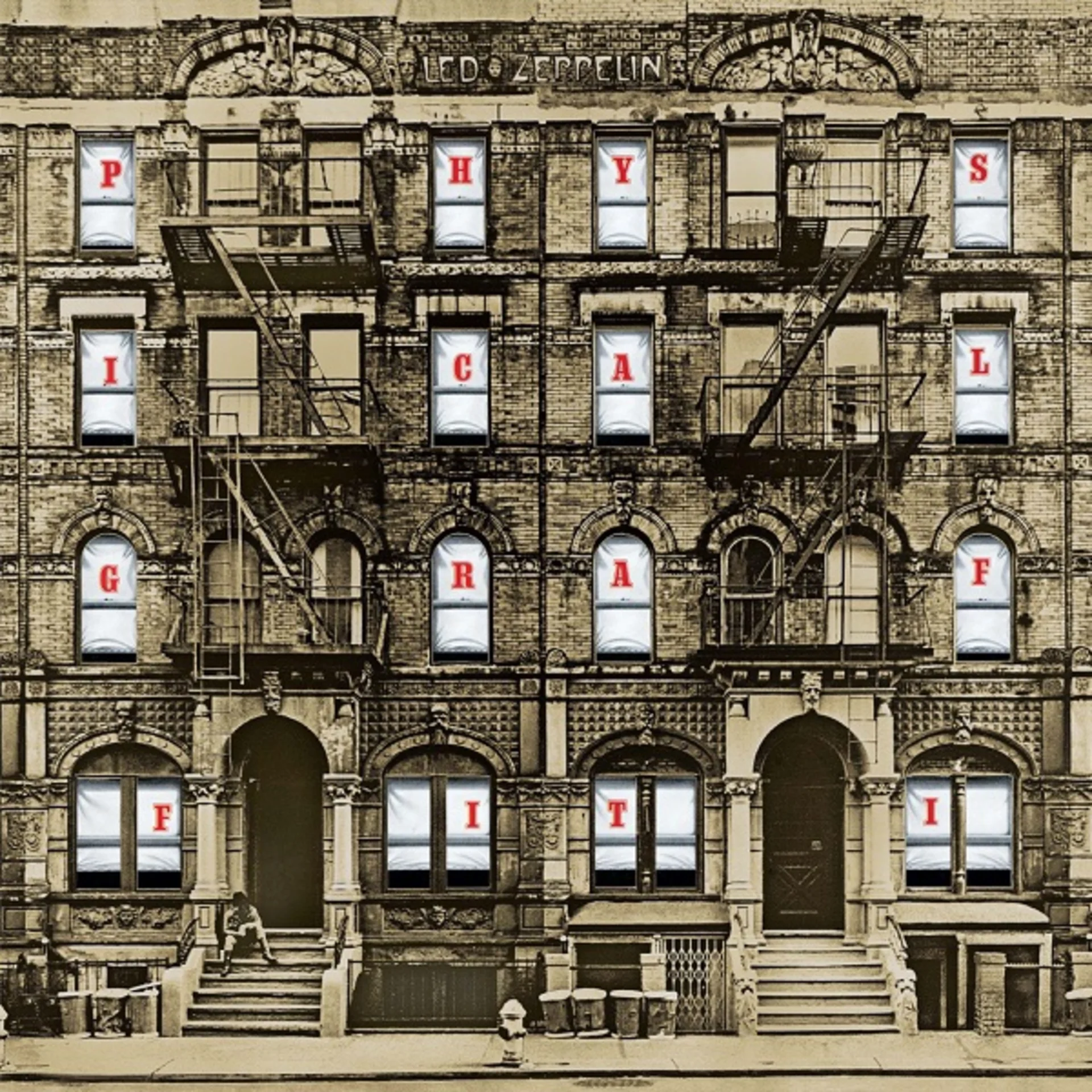 Physical Graffiti by Led Zeppelin — album cover art