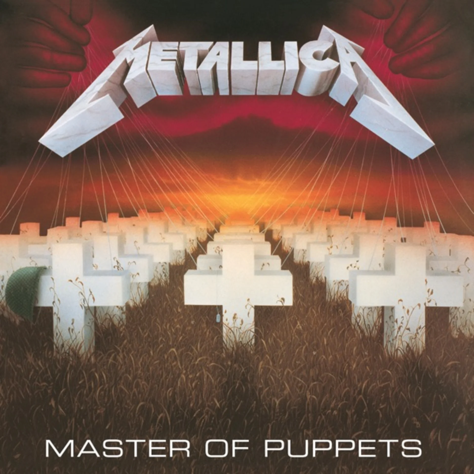 Master of Puppets by Metallica — album cover art